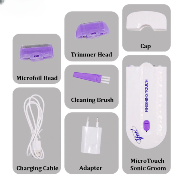 Portable Face & Body Hair Removal Machine for Women & Men