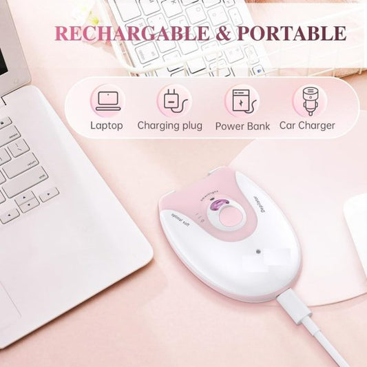 Daling DL-6032 Rechargeable Ladies Epilator | Cordless Hair Removal Machine for Women
