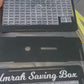 Premium Wooden Umrah Saving Box l Reusable Wooden Savings Challenge Box